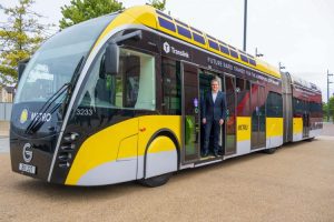 Read more about the article Metro Mayor unveils Glider ‘rapid bus’