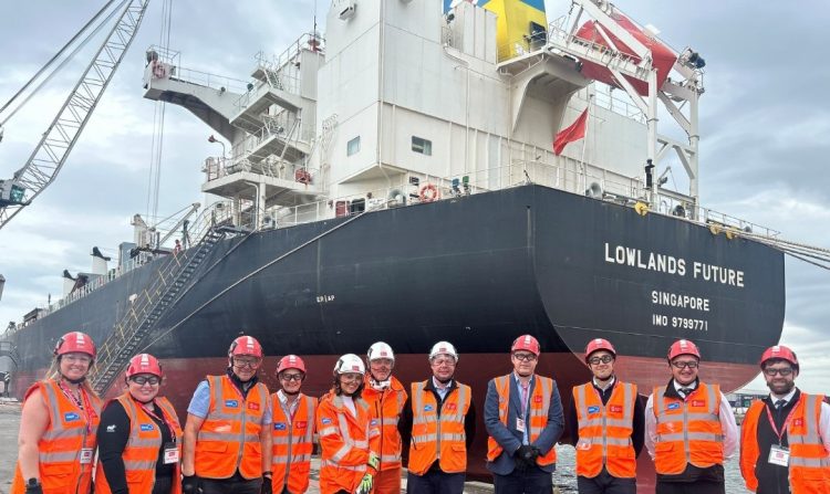 You are currently viewing The Port of Liverpool welcomes the UK’s largest whole maize vessel