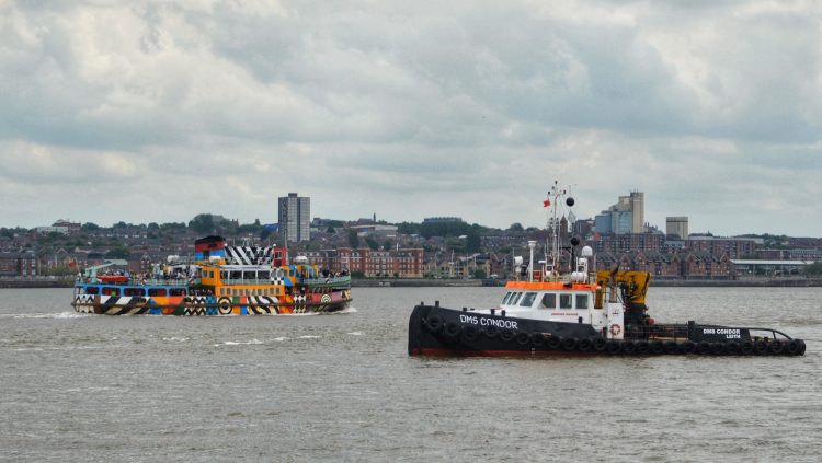 You are currently viewing Ships on the Mersey and high and low tides on Thursday, September 19