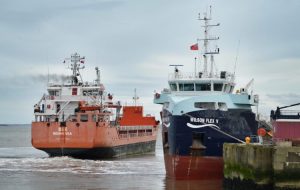 Read more about the article Ships on the Mersey and high and low tides on Saturday, April 5